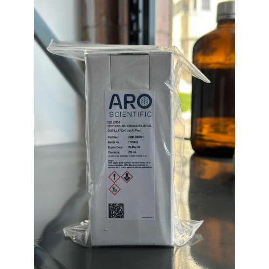 CRM-DIGA01 - Distillation Certified Reference Material, Gasoline, ISO 17034 Certified Brand: ARO Scientific - UK