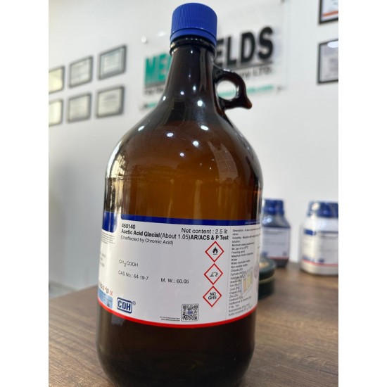 Acetic Acid Glacial (about 1.05) AR/ACS (2.5 lit) CDH
