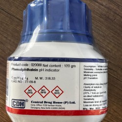 Phenolphthalein pH Indicator 100 gm CDH
