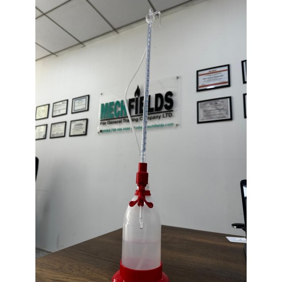 Automatic Burette with Schellbach stripe, Tolerance: 0.1±ml, Size: 25ml - Glassco