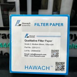 Hawach Scientific Grade 2 Qualitative Filter Paper in a 90 mm diameter 100 pieces per pack