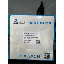 Hawach Scientific Qualitative Filter Paper  Grade 1 (Medium Retention)  150 mm 100 pieces per pack