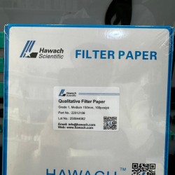 Hawach Scientific Qualitative Filter Paper  Grade 1 (Medium Retention)  150 mm 100 pieces per pack