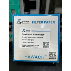 Hawach Scientific Grade 6 Qualitative Filter Paper. (Slow / Fine Retention) 90 mm 100 pieces per pack