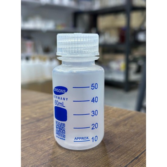 Bottle plastic 60ml OMSONS Germany