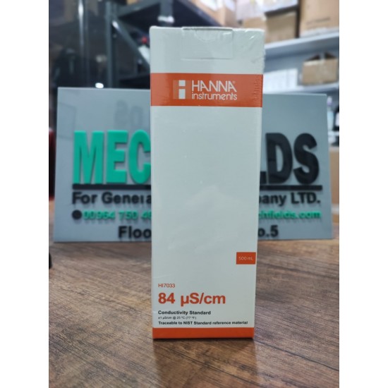 CONDUCTIVITY STANDARD SOLUTION 84 µS/cm, 500ml - Hanna