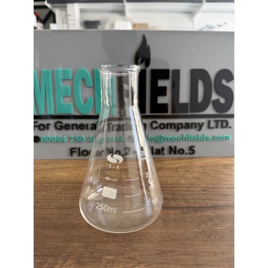 Conical flask 250ml, 3.3 Borosilicate Glass - China