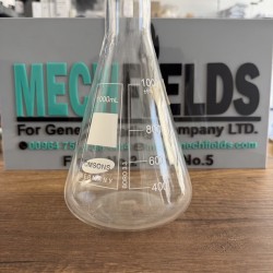 Conical flask 1000ml, 3.3 Borosilicate Glass - OMSONS Germany