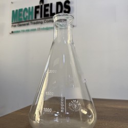 Conical flask 2000ml, 3.3 Borosilicate Glass - OMSONS Germany