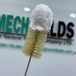 Brush Lab Glassware Cleaning with cotton head
