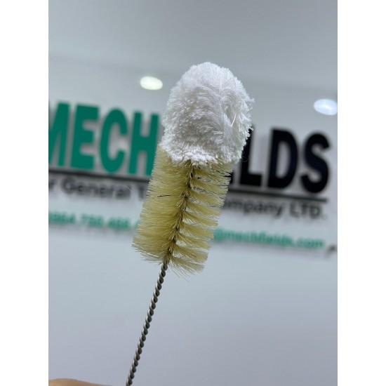 Brush Lab Glassware Cleaning with cotton head