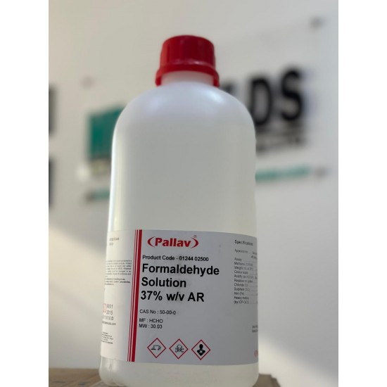 Formaldehyde /(Formalin) (CH2O) 37% - 2.5 Lt Pallav