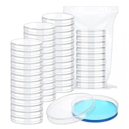 Petri Dish 60 x 15mm, Sterilized, 1000 Pcs