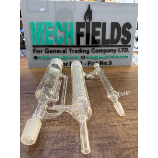 CONDENSER - standard joint Standard Ground Mouth, Boro3.3 Glass glass tube mechanization production Length Of Jacket (300 mm)