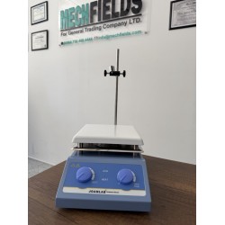 HS-19 5L Magnetic Hotplate Stirrer: Heating and stirring, speed 0-1600 rpm, temperature room temp to 380 C, 19X19 cm ceramic heating plate, Joan Lab.