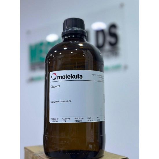 Glycerol, 99,5%, for analysis Molekula