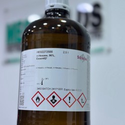 n-Hexane 96% Lab grade for analysis, 2.5 Lt., Scharlau