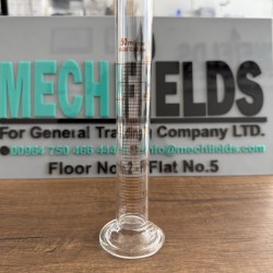 Measuring Cylinder with Round Base 50 mL, Boro 3.3 Material, Joan Lab.
