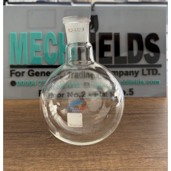 Round Bottom Flask 500 mL, Boro 3.3 Material, Joan Lab.