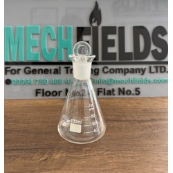 Iodine Flask with Stopper 100 mL, Boro 3.3 Material, Joan Lab.