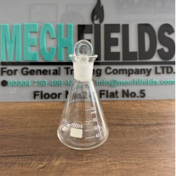 Iodine Flask with Stopper 100 mL, Boro 3.3 Material, Joan Lab.