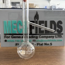 Distillation Flask 125 mL, Boro 3.3 Material, Joan Lab.