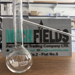 Distillation Flask 250 mL, Boro 3.3 Material, Joan Lab.