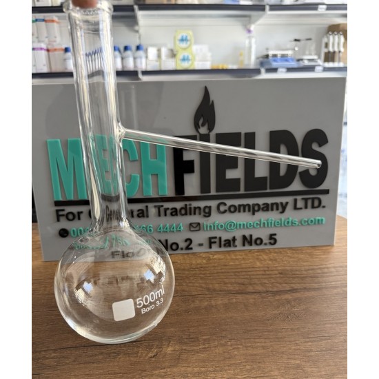 Distillation Flask 500 mL, Boro 3.3 Material,1131 Joan Lab.