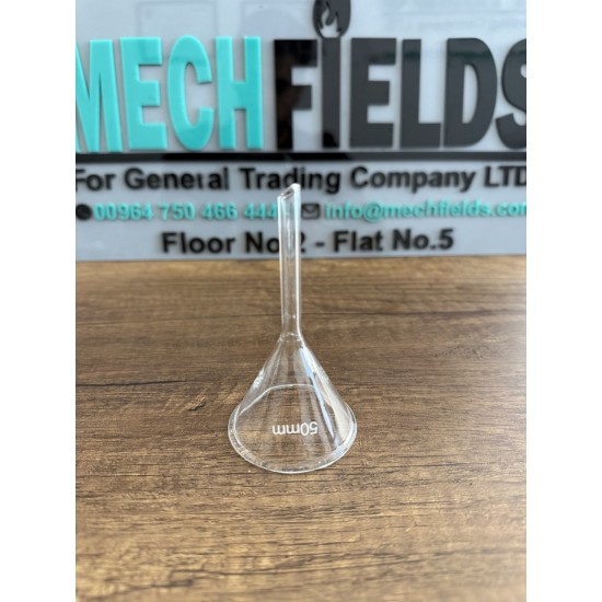 Funnel 50 mm, Boro 3.3 Glass Material,1504 Joan Lab.