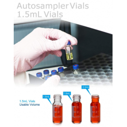 Vial 2mL Clear 9mm Screw w/Write-on Spot, 12*32mm,