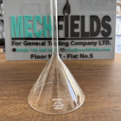 Funnel 100 mm, Boro 3.3 Glass Material, Joan Lab.