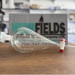Separating Funnel with PTFE Stopcock, Graduated, 1000 mL, Boro 3.3 Material, 543T Joan Lab.