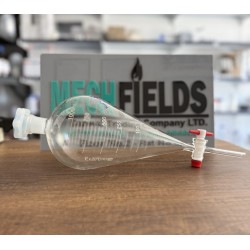 Separating Funnel with PTFE Stopcock, Graduated, 1000 mL, Boro 3.3 Material, 543T Joan Lab.