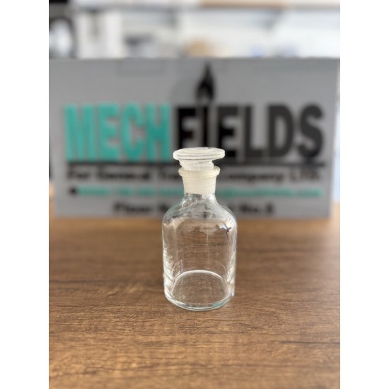 Reagent Bottle (N.M.) Narrow Mouth 60 mL, Clear Glass, Boro 3.3 Material,1401 Joan Lab.