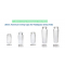 Vial 20mL Clear Crimp-top Headspace Vial, Flat Bottom, 22.5*75mm,