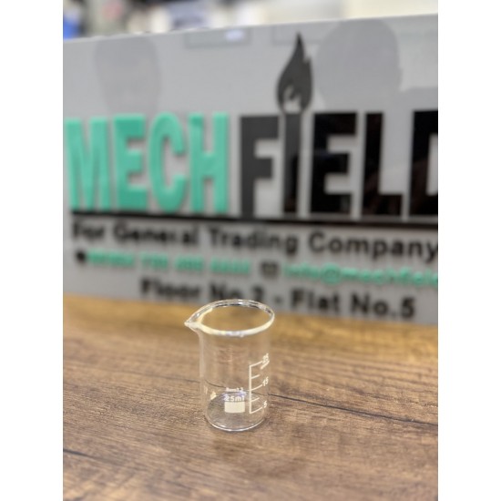 Beaker 25mL, Boro 3.3 Material, Joan Lab.