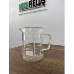 Glass Beaker 1000ml with Handle boro3.3 material Joan Lab