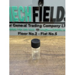 Sample Cell Tube, Glass (20ml) Black Cup