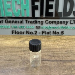 Sample Cell Tube, Glass (20ml) Black Cup