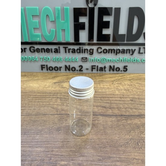 Sample Cell Tube, Glass (30ml) Silver Cup