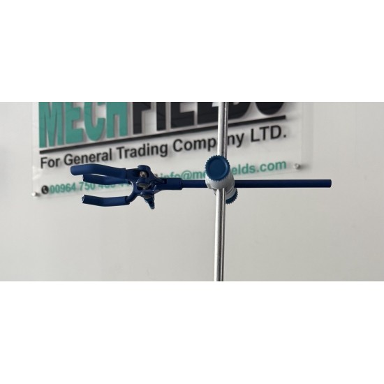 Lab Clamp 3 Prong Finger Style Rubber-Coated