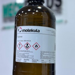 Xylene, Lab grade for analysis, 2.5 Lt., purity 99.0 Molekula