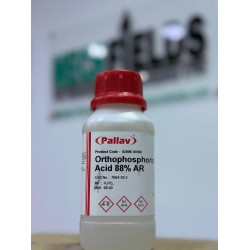 Phosphoric acid 88% AR (H3PO4), 500ml Pallav