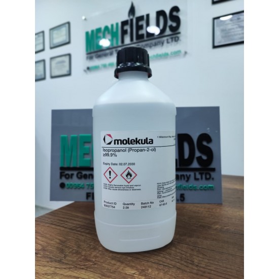 Propan-2-ol (Isopropanol),99.9% 2.5L Molekula
