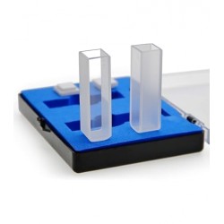 Cuvettes, Glass, 10mm, Spectrometer Cell Cuvette Volume 3.5ml (set of 2)