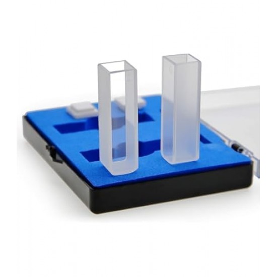 Cuvettes, Glass, 10mm, Spectrometer Cell Cuvette Volume 3.5ml (set of 2)