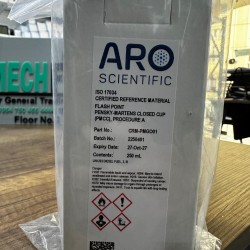 Flash Point Certified Reference Material, Diesel, Pensky-Martens Closed Cup (PMCC), ASTM D93, Procedure A, ISO-IEC 17025 & ISO 17034 Certified, 250mL ARO UK