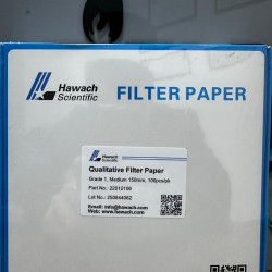 Qualitative Filter Papers, Medium, 11um, 150mm, 100pcs/pk HAWACH