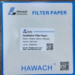 Qualitative Filter Papers, Medium , 11um, 125mm, 100pcs/pk HAWACH