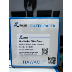 Qualitative Filter Papers, Medium, 11um, 90mm, 100pcs/pk HAWACH